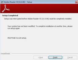 adobe reader download problems windows 7