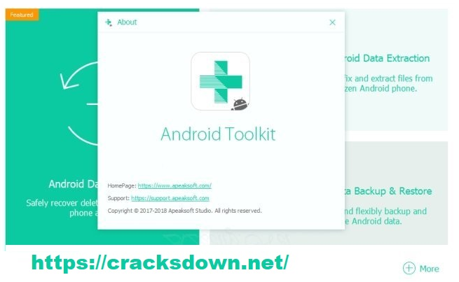 download the last version for android Apeaksoft Android Toolkit 2.1.10