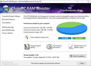 for ipod instal Chris-PC RAM Booster 7.06.14