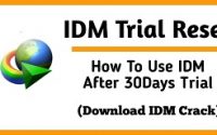 IDM Trial Reset :